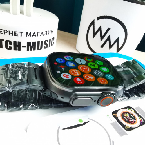 Смарт часы Watch Ultra 2 Max Version|2 ядра 248mhz + AMOLED + TWS плеер