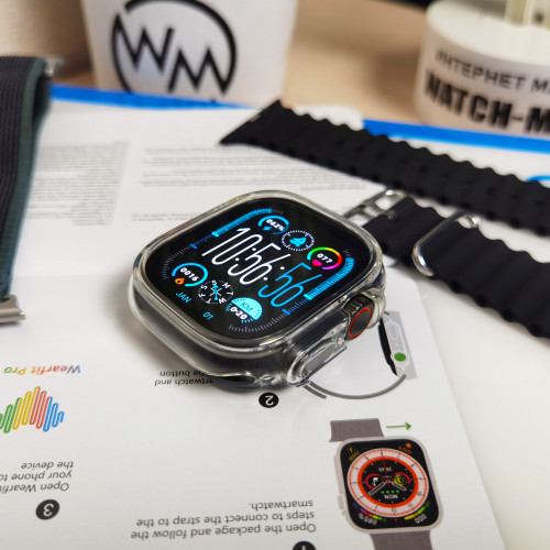 Смарт часы Watch Ultra 2 Max Version|2 ядра 248mhz + AMOLED + TWS плеер