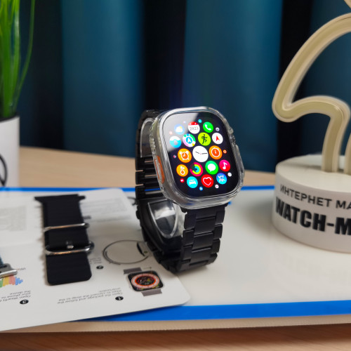 Смарт часы Watch Ultra 2 Max Version|2 ядра 248mhz + AMOLED + TWS плеер